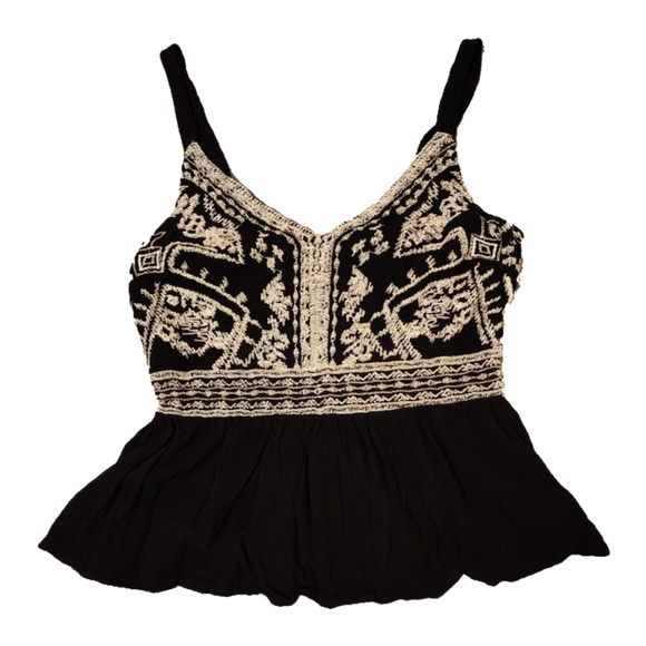 Japna Tops - Japaa Embroider Detail Tank